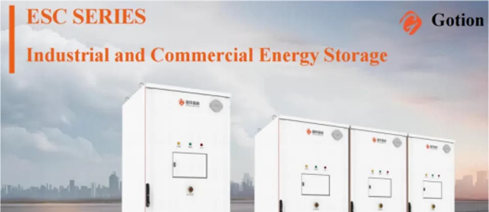 Industrial and Commercial Energy Storage