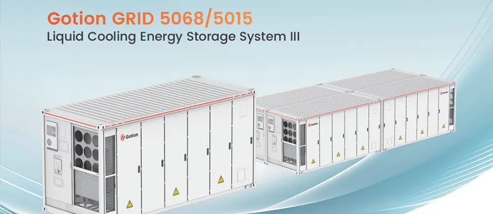 Gotion GRID 5068/5015 Liquid Cooling ESS